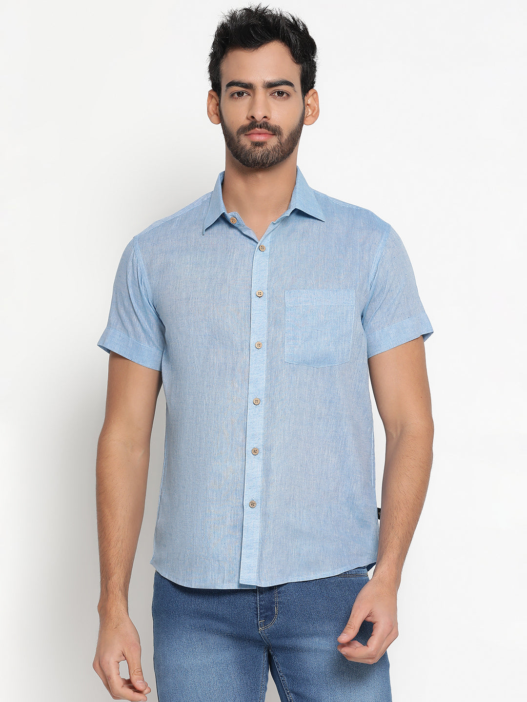 Pure Khadi Men Regular Fit Shirt