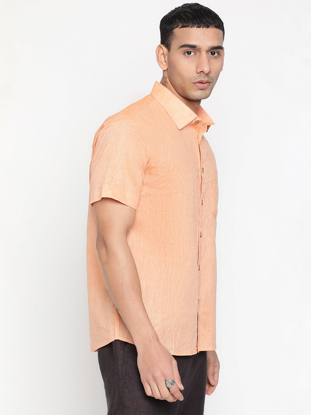 Pure Khadi Men Regular Fit Shirt