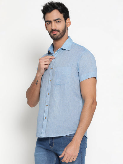 Pure Khadi Men Regular Fit Shirt