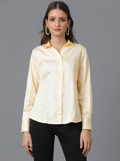 Finest Egyptian Giza Satin Women Formal Shirt