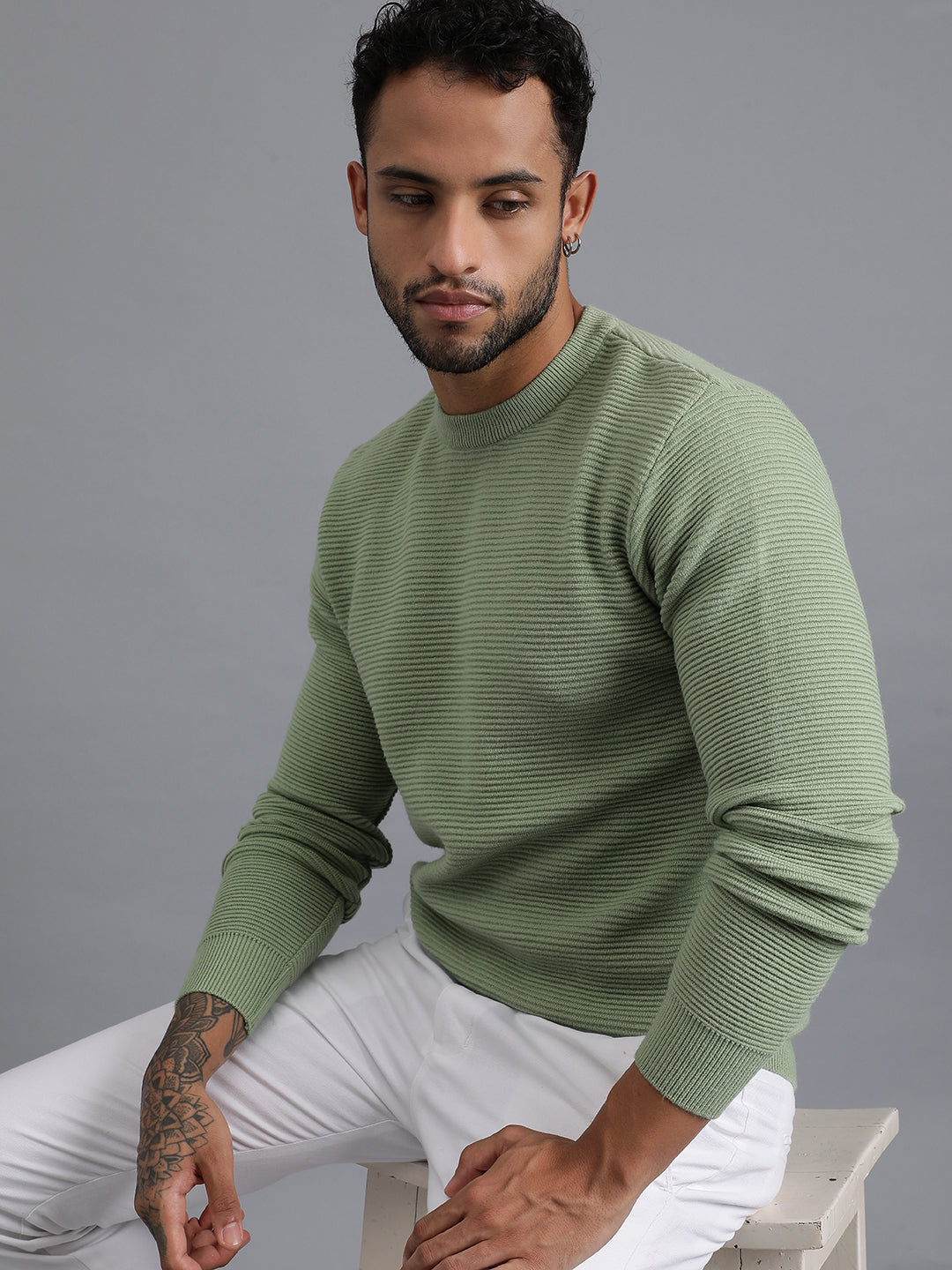 Luxury  Knitted Unisex Wool Sweater