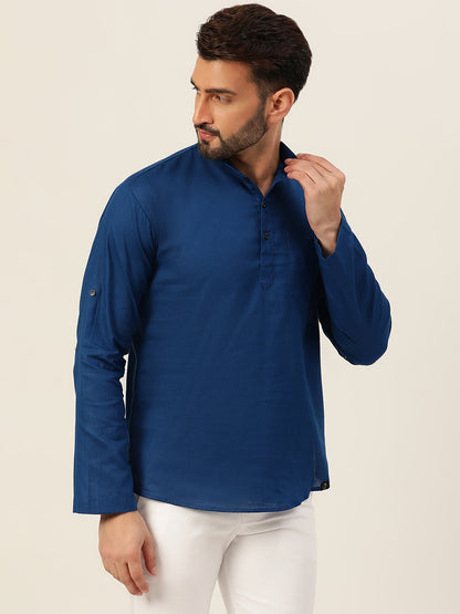 Sustainable Linen Short Kurta