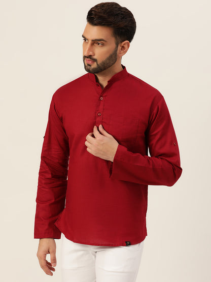 Sustainable Linen Short Kurta