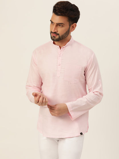 Sustainable Linen Short Kurta