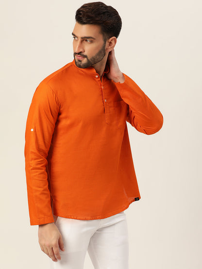 Sustainable Linen Short Kurta