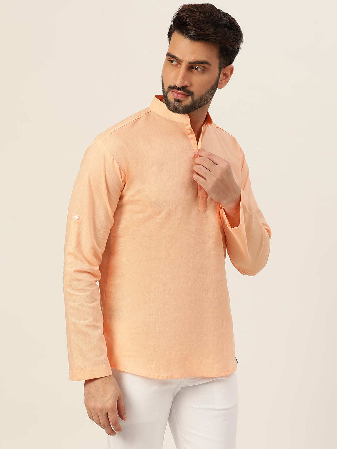 Sustainable Linen Short Kurta