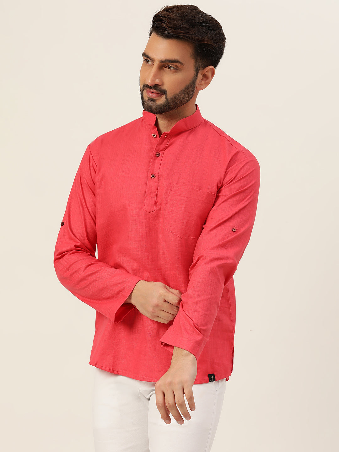 Sustainable Linen Short Kurta