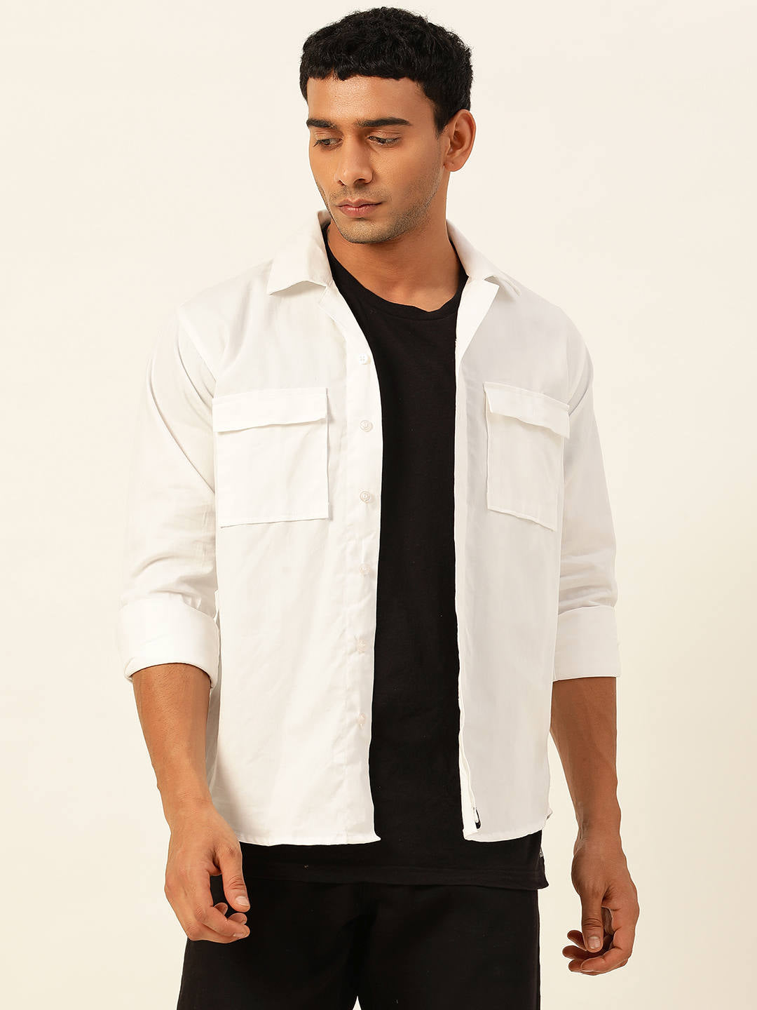 Premium Cargo Regular Fit Unisex Cotton Overshirt