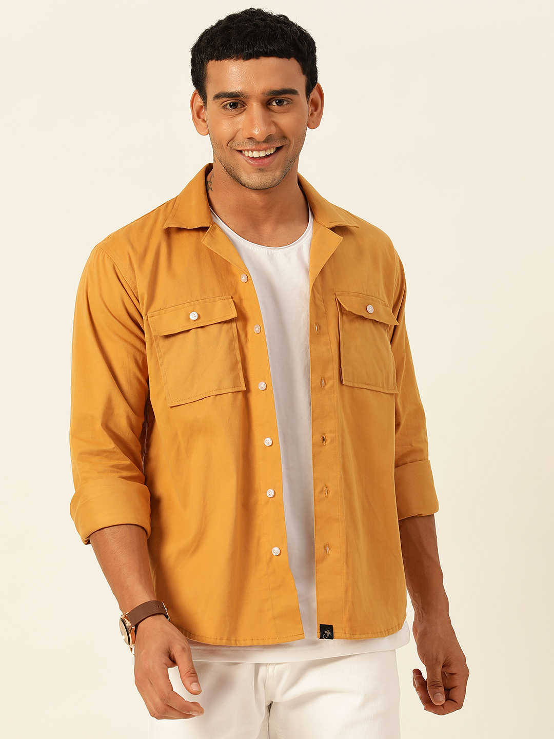 Premium Cargo Regular Fit Unisex Cotton Overshirt