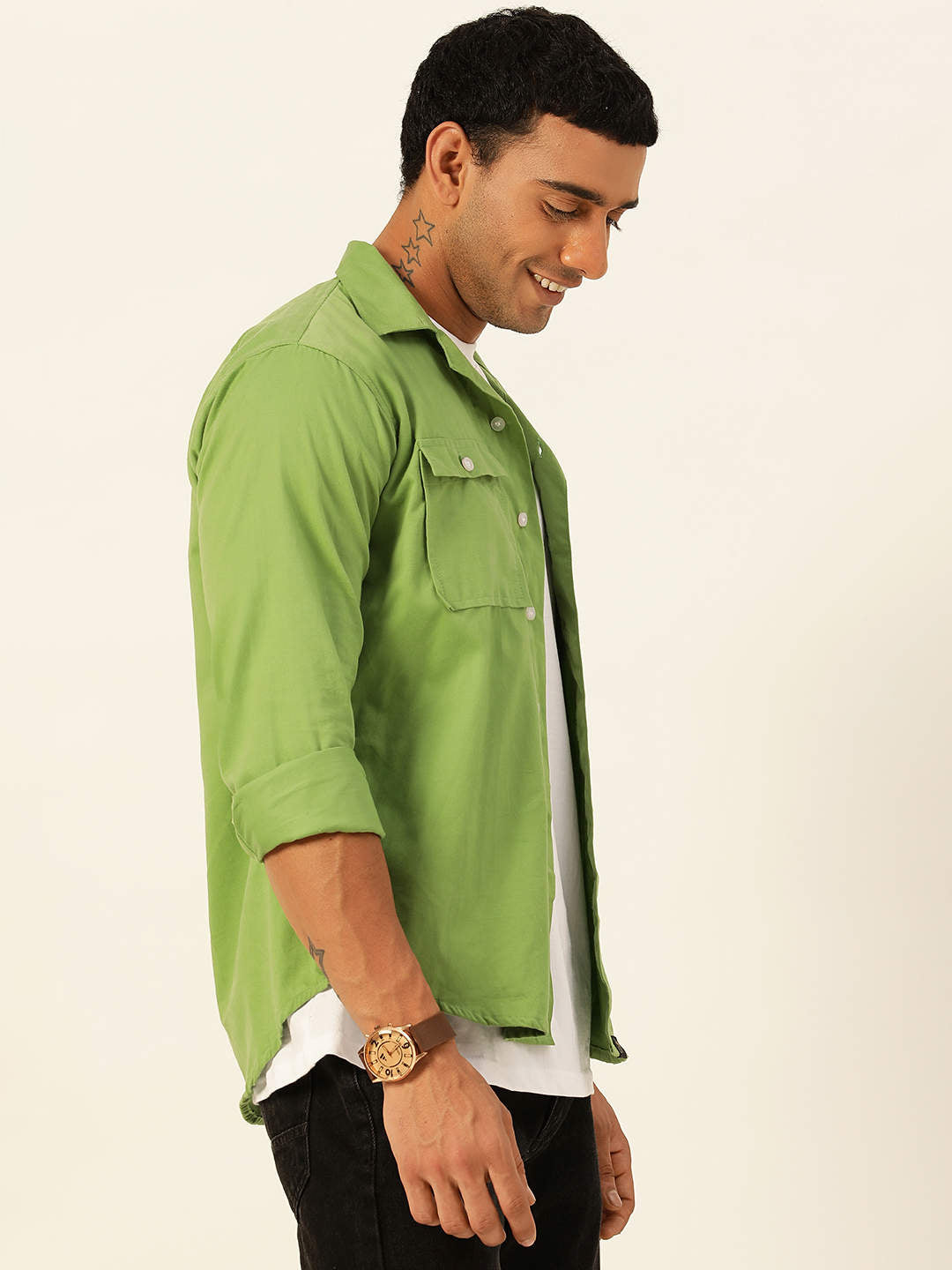 Premium Cargo Regular Fit Unisex Cotton Overshirt