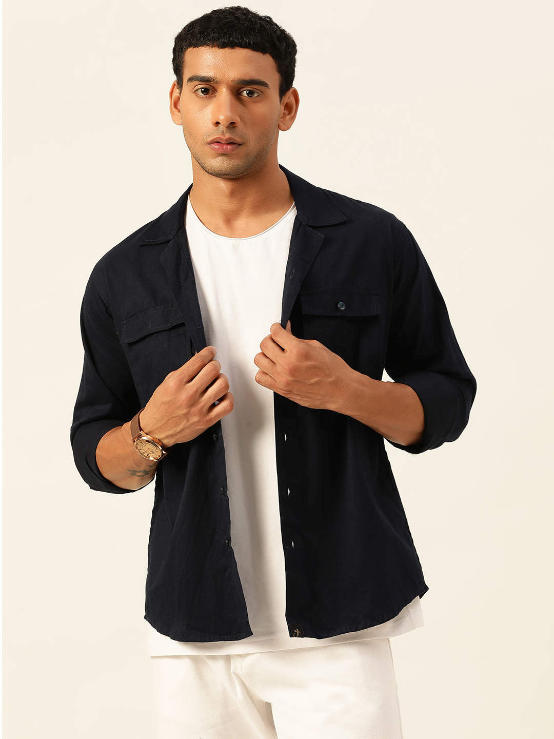 Premium Cargo Regular Fit Unisex Cotton Overshirt