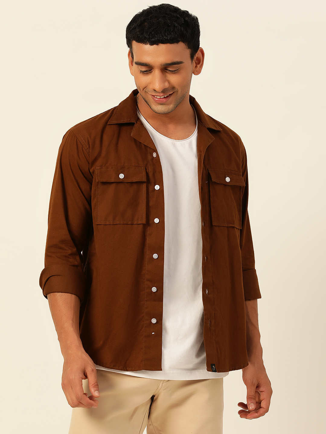 Premium Cargo Regular Fit Unisex Cotton Overshirt