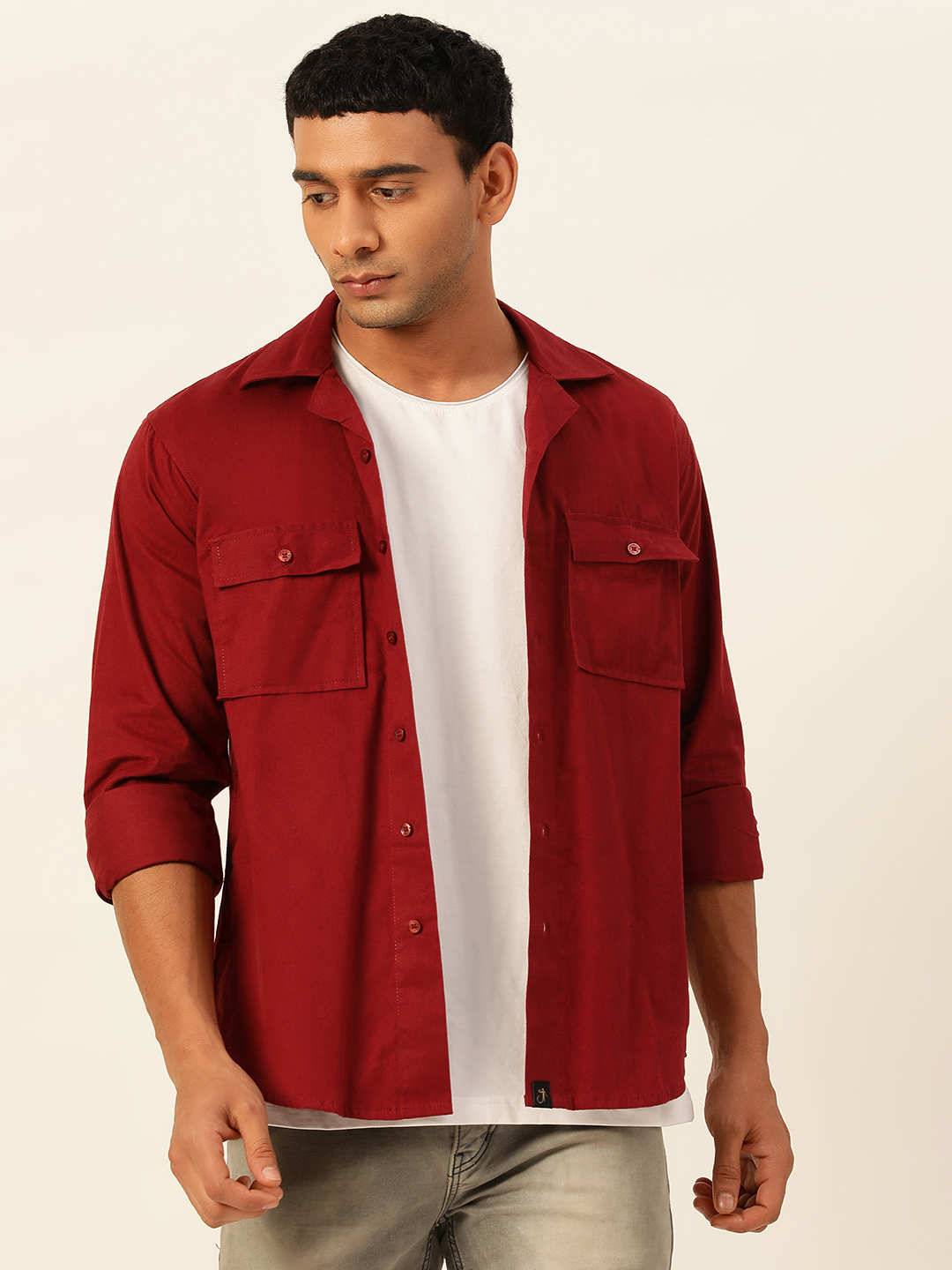 Premium Cargo Regular Fit Unisex Cotton Overshirt