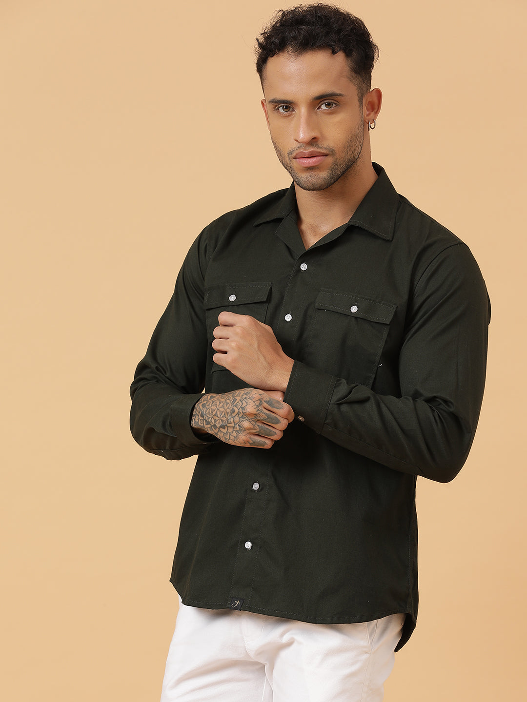 Premium Cargo Regular Fit Unisex Cotton Overshirt