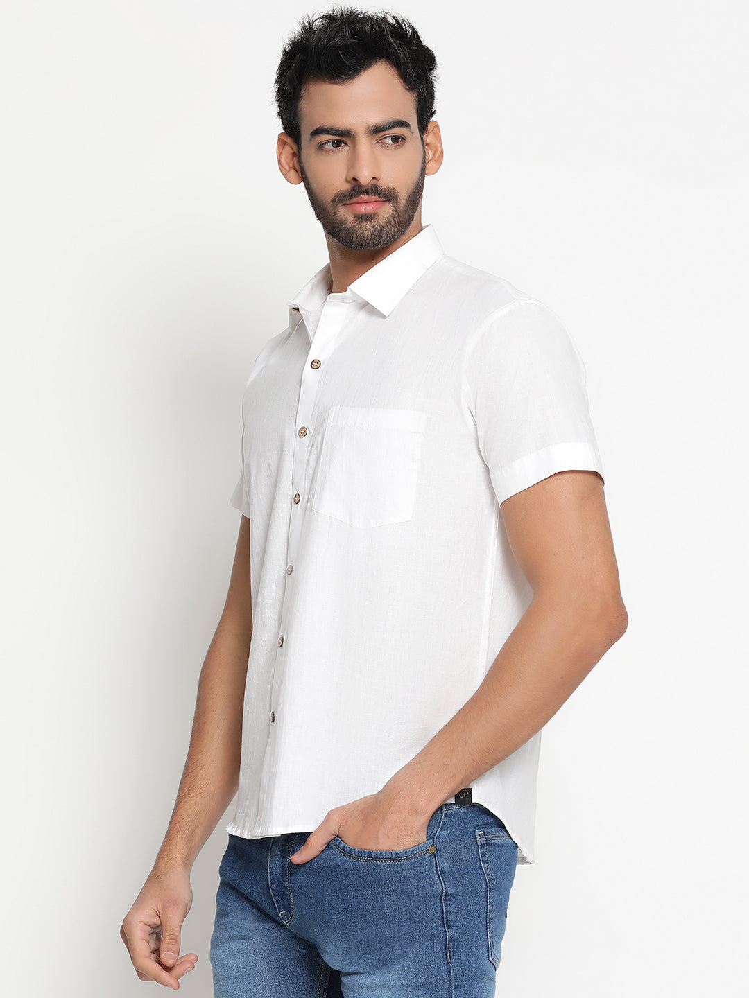 Pure Khadi Men Regular Fit Shirt