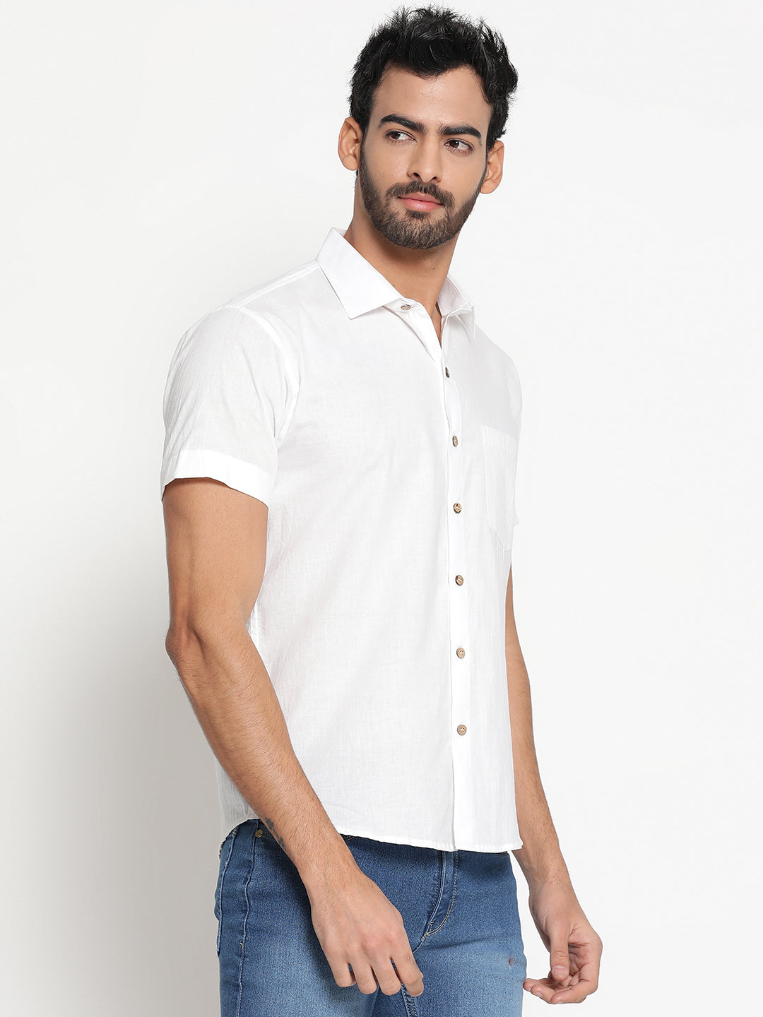 Pure Khadi Men Regular Fit Shirt