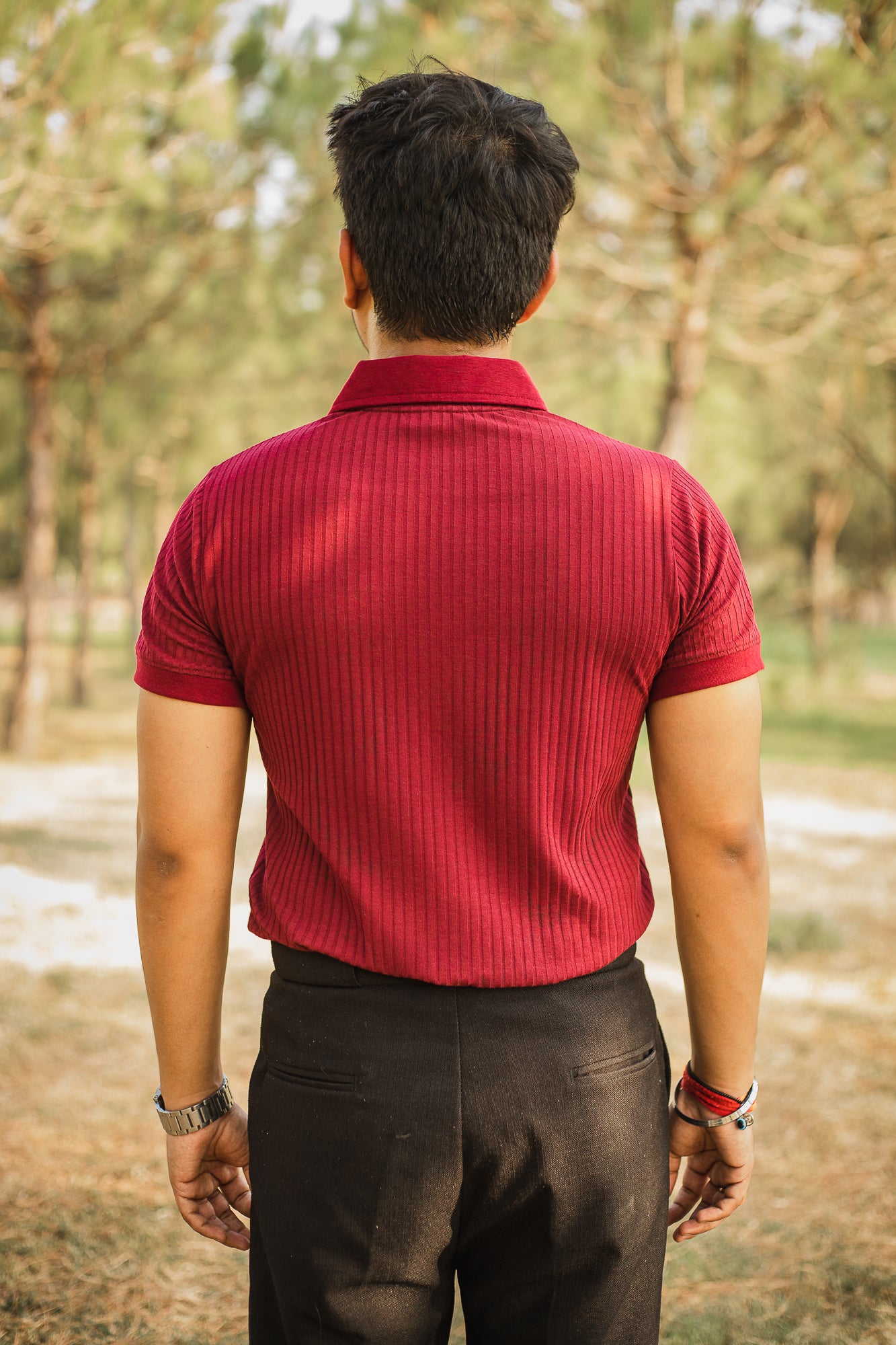 Luxury Knitted Polo T-shirt