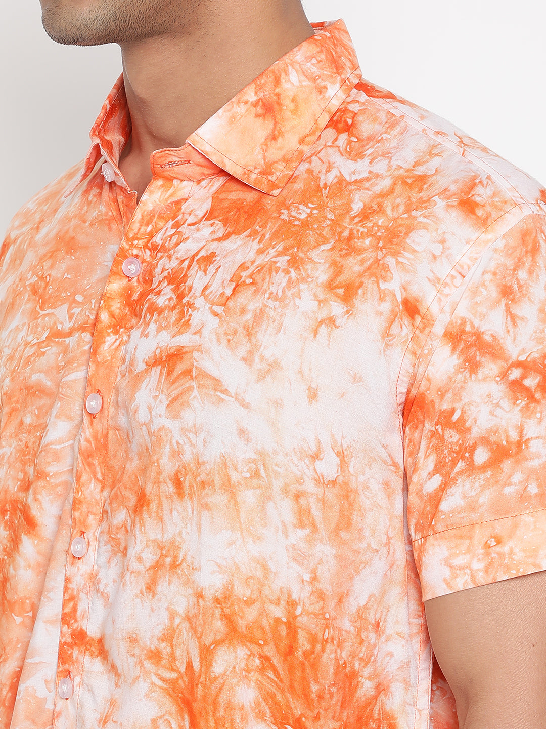 Sustainable Modal Tie Dye Slim Fit Unisex Shirt