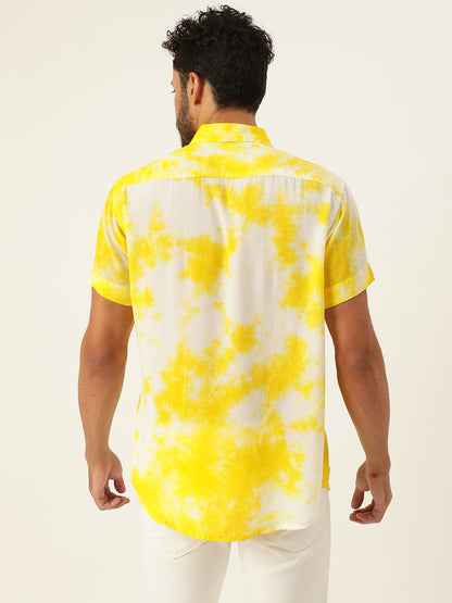 Sustainable Modal Tie Dye Slim Fit Unisex Shirt