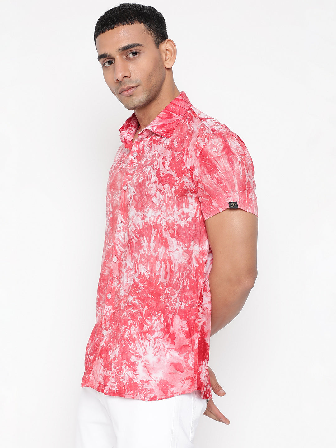 Sustainable Modal Tie Dye Slim Fit Unisex Shirt