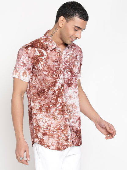 Sustainable Modal Tie Dye Slim Fit Unisex Shirt