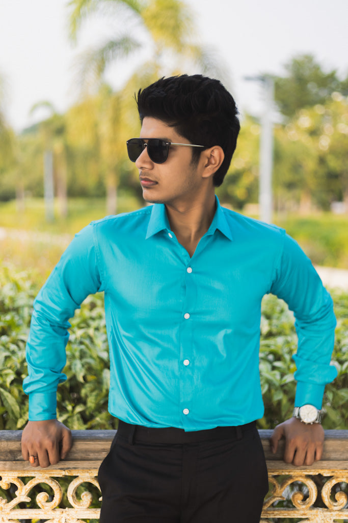 GETCHI Men Solid Formal Brown, Dark Green Shirt - Buy GETCHI Men Solid  Formal Brown, Dark Green Shirt Online at Best Prices in India | Flipkart.com